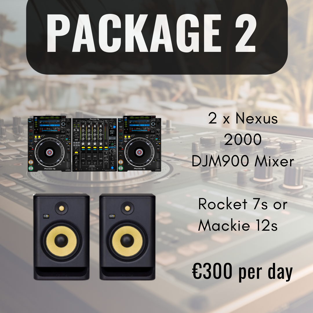 Sound Equipment Hire