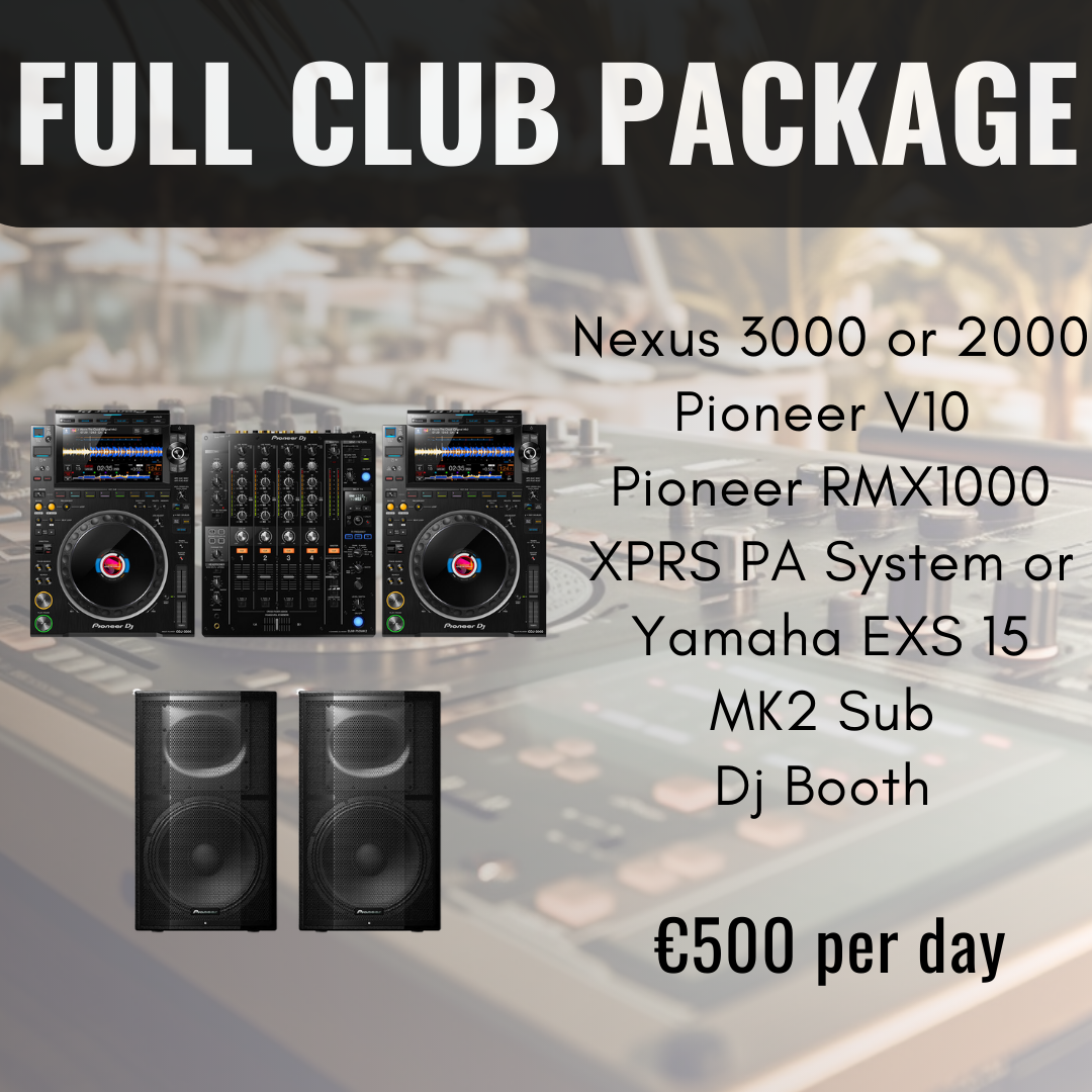 Sound Equipment Hire